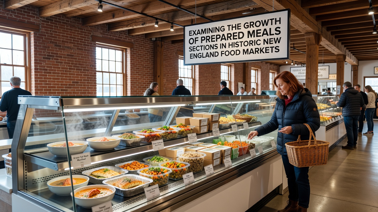 Examining the Growth of Prepared Meals Sections in Historic New England Food Markets